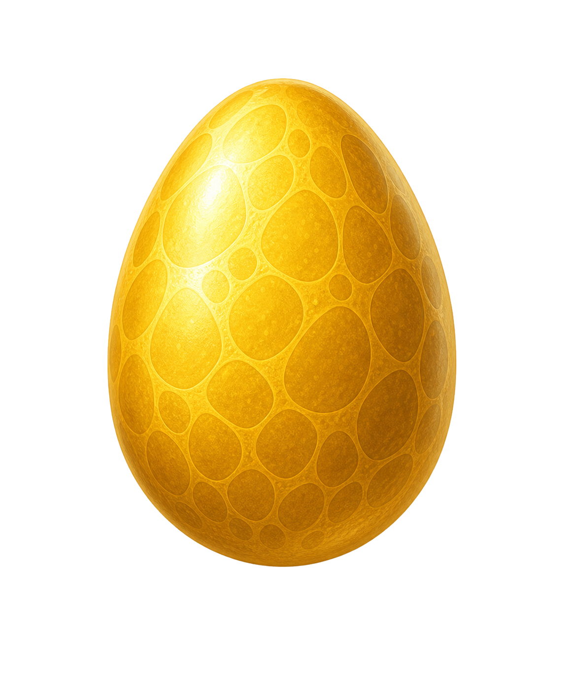 Golden dino egg