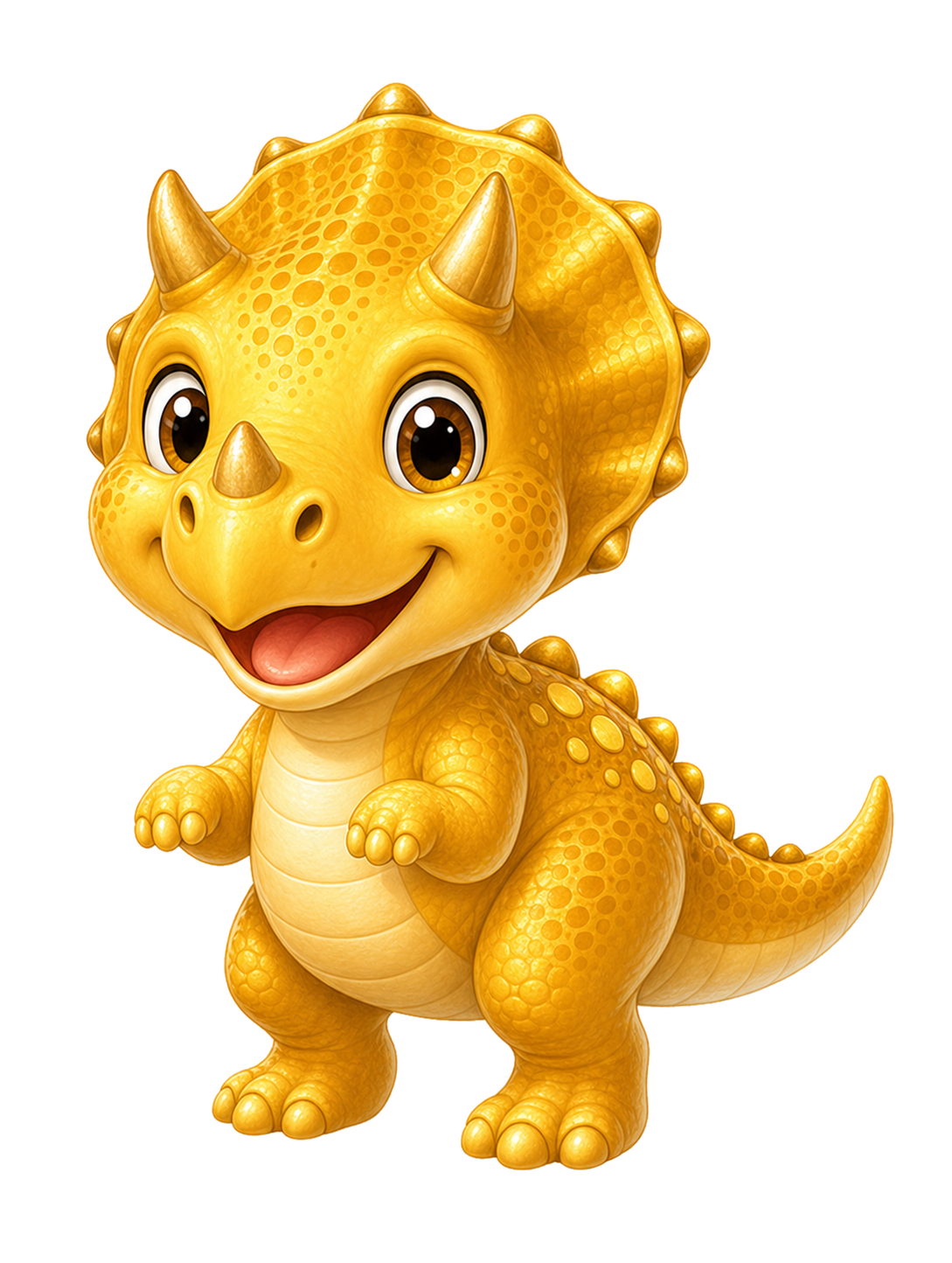 Hidden golden dino baby